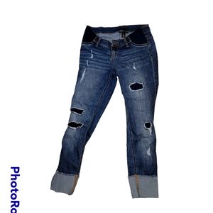 Maternity pants Indigo Blue Small Jeans